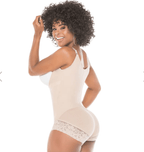 High Back Body Booty Short Black Stella's Corset