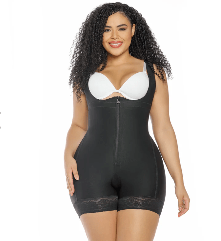 Powernet shorts with wide straps Stella's Corset