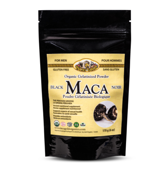 Black Maca powder for Men (GLUTEN FREE) - Stella's Corset