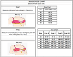 Bra Size Chart