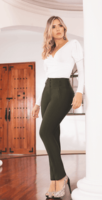 Fitted Dress Pants for Women