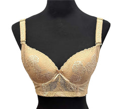 Push Up Bra Beige - Stella's Corset