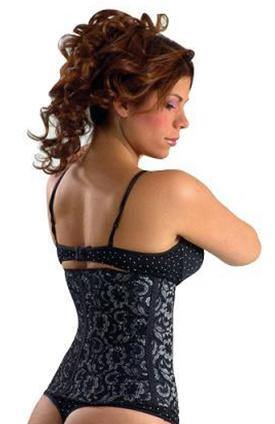 Waist Cincher Fancy Corset - Stella's Corset